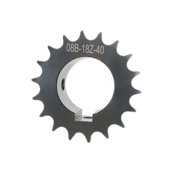 Custom 45# Steel Sprocket with 21-30 Teeth — ISO Standard Roller Chain Sprocket for Precision Machinery