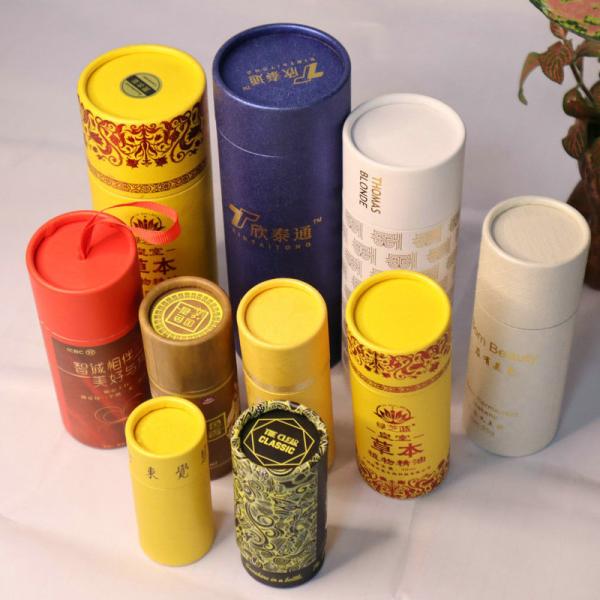 Custom Cardboard Lipstick Tube Packaging 10ml CMYK 4 Color Offest Printing