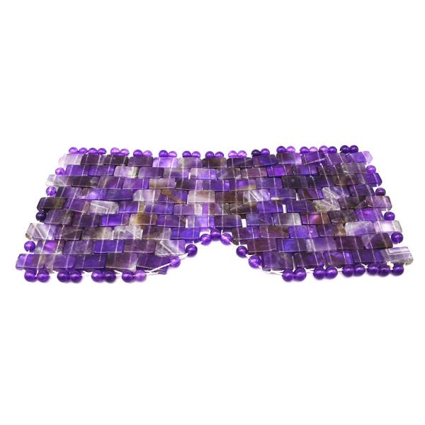 2019 Natural Amethyst Stone Eye Mask The Perfect Combination of Comfort and Functionality for Healthy Eyes