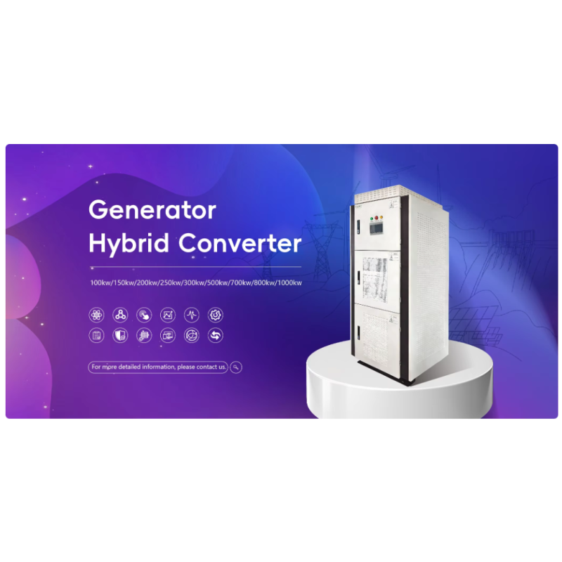 LCD Screen Hybrid Convertor Featuring Ground Fault Monitoring and Maximum Efficiency 95 Percent Designed for Grid Integration