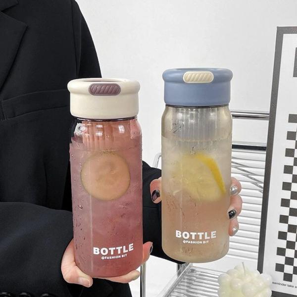 High Temperature Resistance Tea Filter Water Bottle for Student's Outdoor Activities