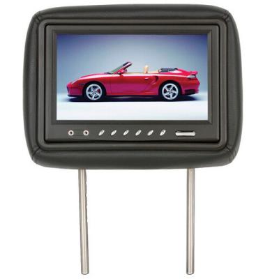 LCD Advertising Car Pillow Monitors 273mm*180mm*124mm Dimension 9 Display