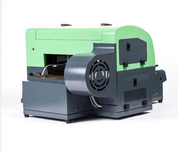 Leather / PVC / ABS CMYK 4W High Accuracy LED UV Printer with EpsonDX5 Heads 100cm × 75cm × 52cm