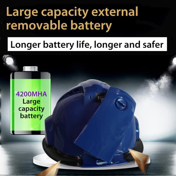 камера Beidou в реальном времени GPS SOS 4200mAh шлема безопасности 4G GPS