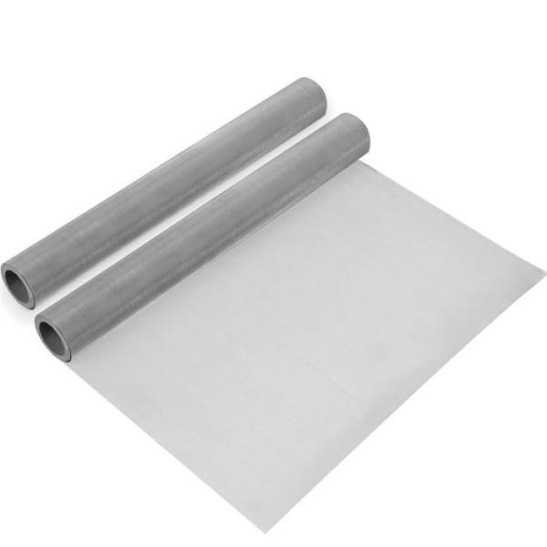 304/316 Stainless Steel Woven Wire Mesh with 60-200 Micron Plain Woven Filter Mesh for Corrosion Resistance
