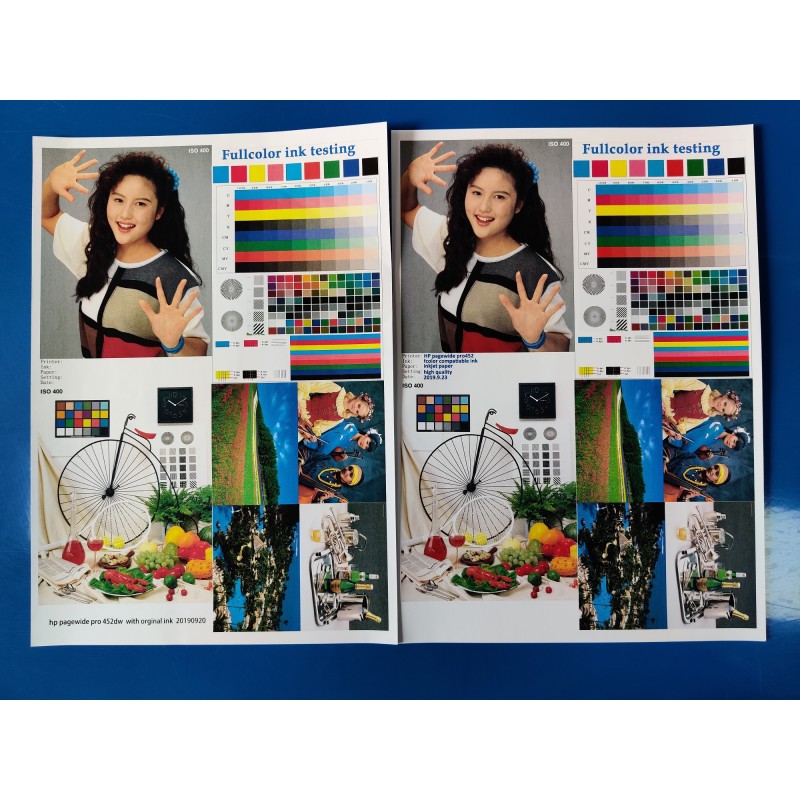 Fcolor Direct Sales Pigment Ink for Epson ColorWorks C3510 C6050A C6050P C6550A C6550P C7510G Label Printer