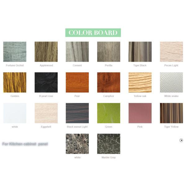 Шкаф 2 3 доски MDF цвета текстуры PVC Multi кухонный шкаф 4 дверей с зеркалом