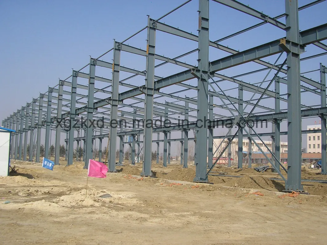 Prefabricated Light Steel Structure Construction Warehouse Fabrication