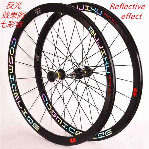 40MM Depth 700C Fixed Gear Wheelset V Brake Single Speed Bicycle Wheelset Dead Fly