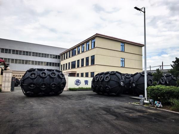 Natual Rubber Marine Rubber Fender with Inflation Pressure of 50KPa and 80KPa