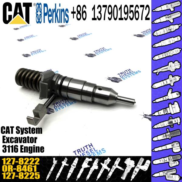 Инжектор дизельного топлива общее Rai инжектора топлива 127-8222 320B коллектора системы впрыска топлива Injector127-8216 107-7732 инжектора дизельного топлива