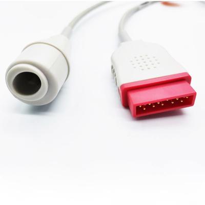 conector compatível de Marquette Edwards dos cuidados médicos de GE do cabo do comprimento IBP de 3.5m