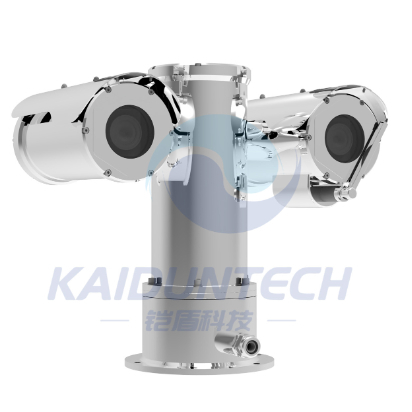 IECEX Approval Explosion Proof PTZ Dual Light CCTV Camera