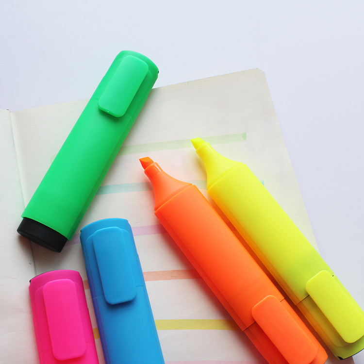 Wholesale Candy Shape Highlighter Set Pastel Color Mini Highlighter