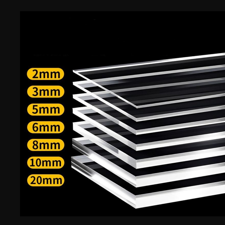 Custom Cast Extruded Acrylic Sheet Plastic Panel Cut To Size PMMA Sheet
