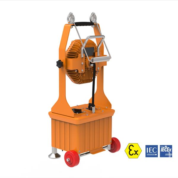 LED explosion proof lights, 5-60W dimmable, for maintenance and workover