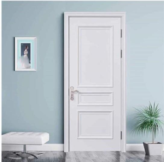 Processamento de moldura de plástico porta de banheiro UPVC para estilo de design moderno e insonorização