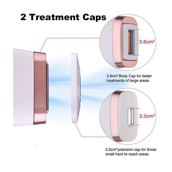 Gun Shaped Ice Compress 48W 12V 4A 600000 Shot IPL Hair Removal Device