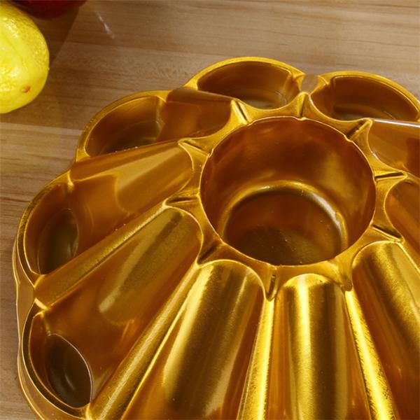 Golden Blister Packaging Tray High Durability Ultraviolet Proof Custom Logo