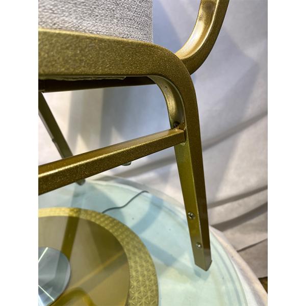 Modern Leisure Furniture Stackable Banquet Chair Party Event Metal Chair