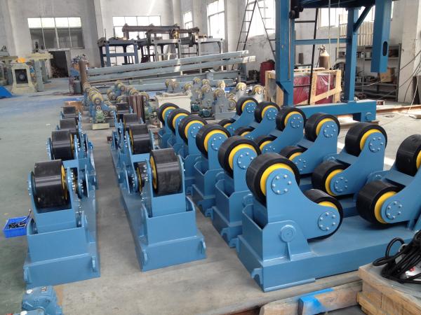 Single-driving Self-alignment Welding rotator for Vessel/Tank