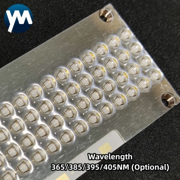 uv curing cob 180W PCB Module led chip 365nm 395nm uv led module manufacturer