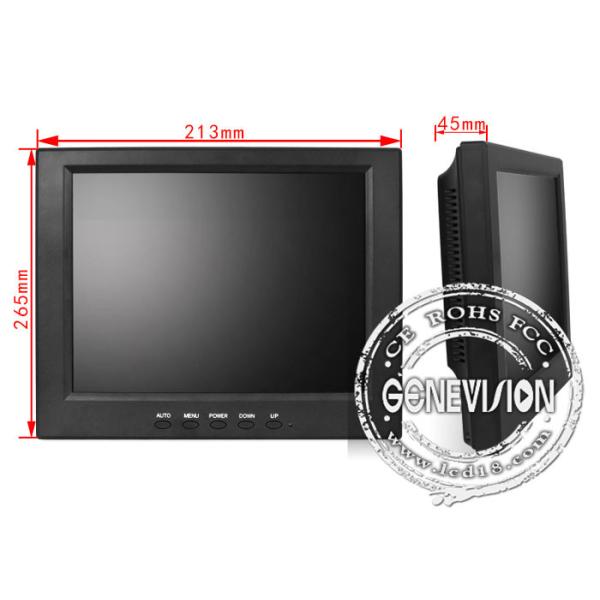 Мониторы LCD 10,4 дюймов с 5ms временем на ответ, 800×600