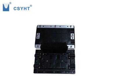 24 Core Fiber Optic Closure 2 In 2 Out With 1pc Splice Tray 245x150x30.1mm