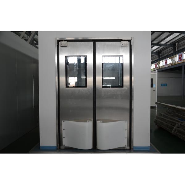 Stainless Steel Clean Room Door Environmental Protection Double Swing Door For Hospital