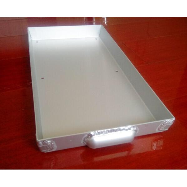 10kg block Aluminum freezer tray with handle and hole