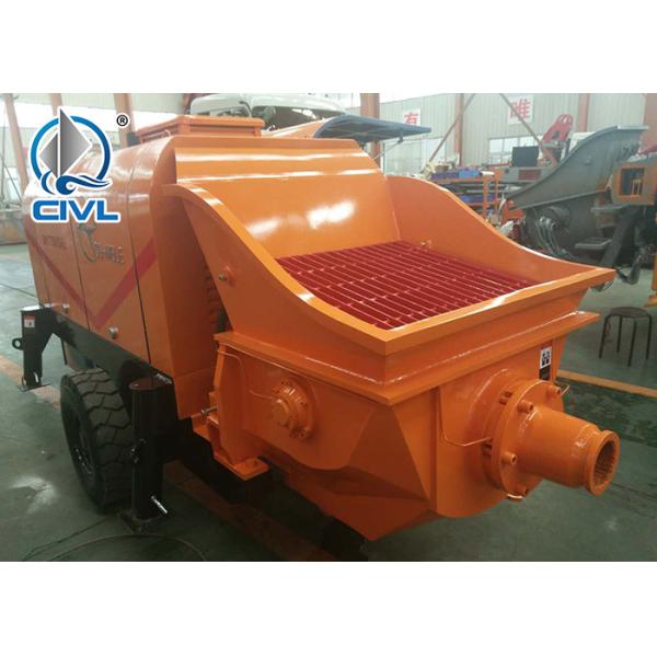 2 - 10M3 Hotsell Portable Cement Concrete Mixing Equipment / Concrete Mixer With Tire