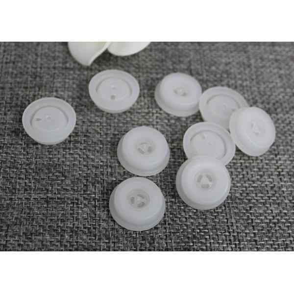 Round Type One Way Breather Valve For Air Degassing Packing On Ground Coffee Bags