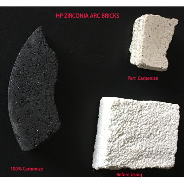 Stable Thermal Field In Sapphire Grower , Zirconia Ceramic Arch Brick
