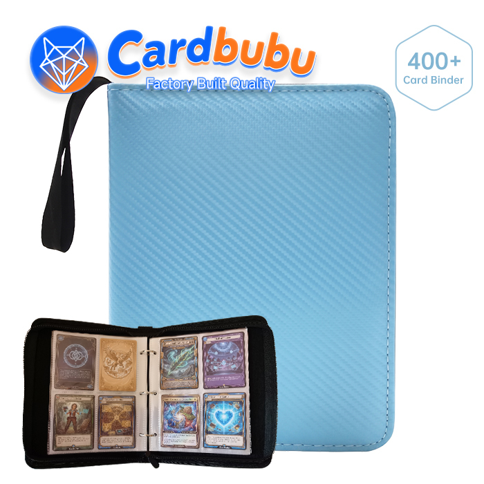 Custom 400-Pocket Card Binder for TCG Sports Cards Game Publishers Factory PT CG