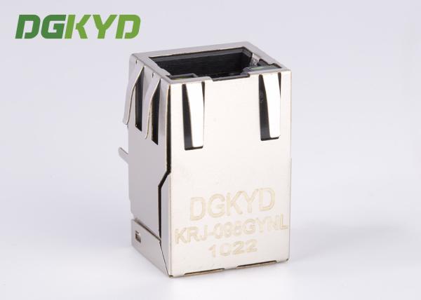 ethernet RJ45 Jack modular do protetor 100MB com a torneira manetic do transformador acima de 25.4mm