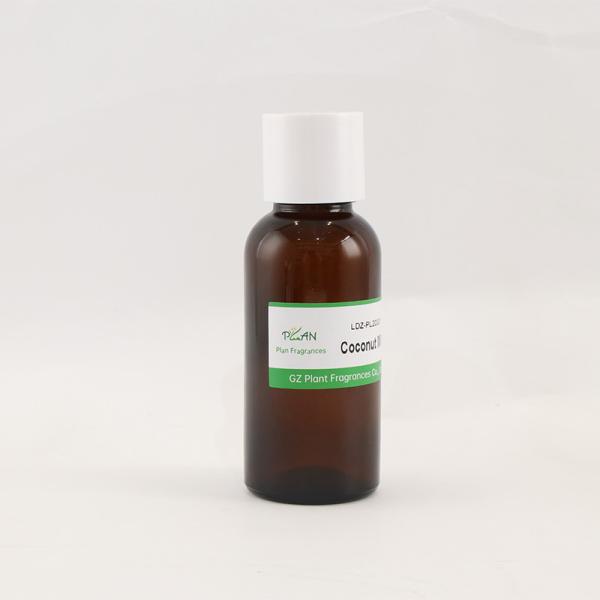 Huile parfumée jaune clair de lait de noix de coco Pour le shampooing et le lavage du corps Produits de soins capillaires