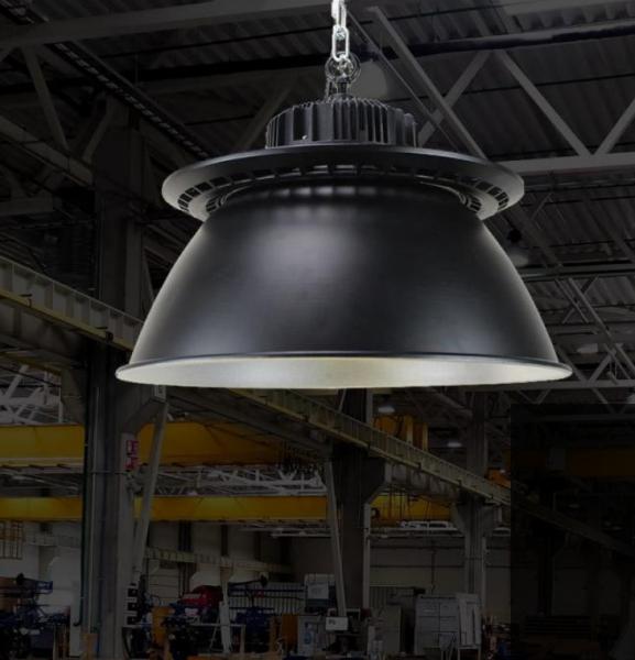 100W UFO LED High Bay Light Water Resistant Industrial High Bay LED Lights 3kg