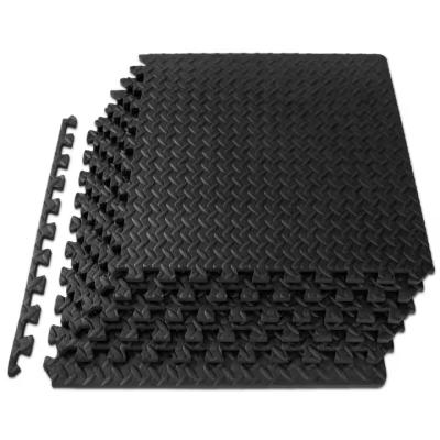 Shock Absorbing Noise Reducing Interlocking Flooring Tiles For Weight Rooms & Workouts