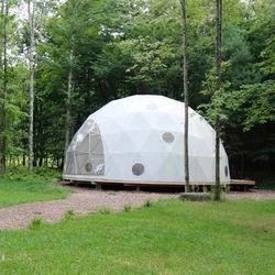 OEM ODM Produtor chinês Privado Personaliza PVC Glamping Dome Tent Outdoor