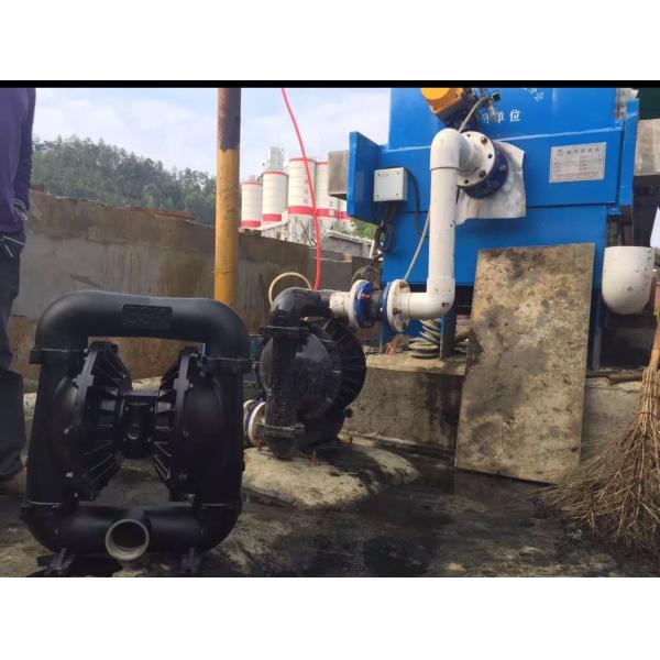 Filter Press Air Operated Double Diaphragm Pump For Waste Water Treatment