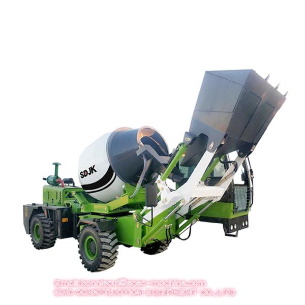 Yuchai 4102 Euro II 30 km/h Concrete Handling Equipment