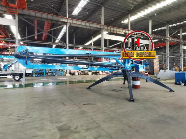 JIUHE 15m 17m 18m 21m 23m Spider Concrete Placing Boom/Concrete Pump Distributor /Stationary Concrete Placing Boom