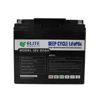 Bloco da bateria do alto densidade 12.8V 20Ah LiFePO4 para a luz de rua solar