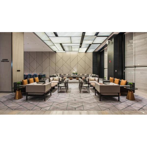 Intercontinental Hotels Group Entry Lux Style Bedroom Furniture Sets Wooden Fixed Furniture Decorations