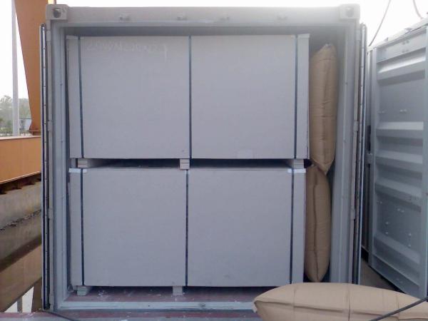 Partition Wall Ceiling Heat Insulation Acoustic Gypsum Board No Pattern 7mm-15mm Thickness