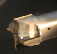 exato da máquina de gravura do laser da fibra do CNC da espessura de 1mm posicionado