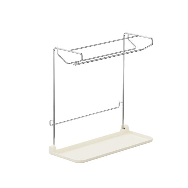 Multifunctional Kitchen Dish Rack Stainless Steel Dish Drainer And Organizer With Cup Holder And Cutlery Holder