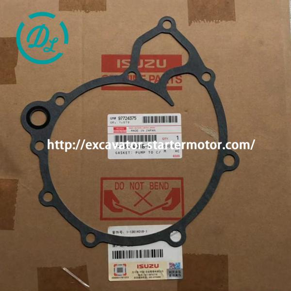 EexcavaStart ISUZU 6SD1 Water Pump Gasket OEM 1-13614018-0