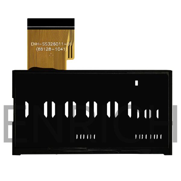 VA Transmissive Negative 7 Segment Lcd Custom Lcd Segment Display OEM ODM Solution