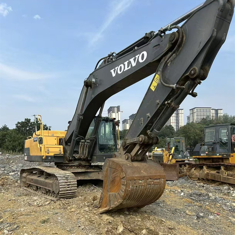 Использованная экскаваторная машина Volvo EC350DL В продаже подземная горная экскаваторная машина